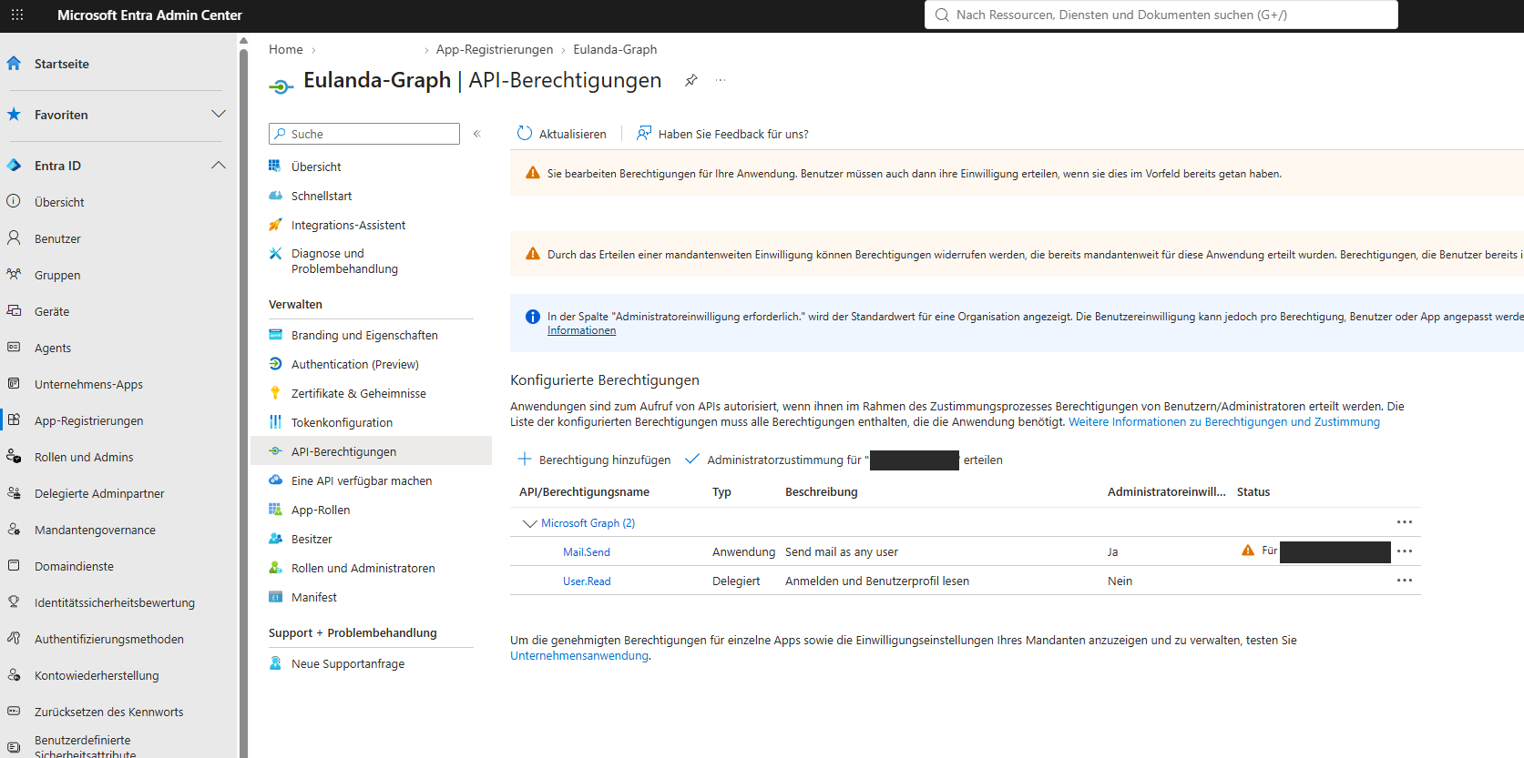 Mail.Send noch nicht gewährt